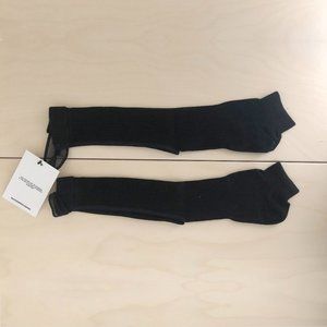 Alexander Wang Runway Cutout Socks Spring Summer 2010 in Black